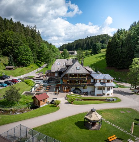 Tannenmühle von außen im Sommer