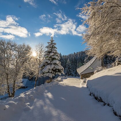 Kapelle im Winter