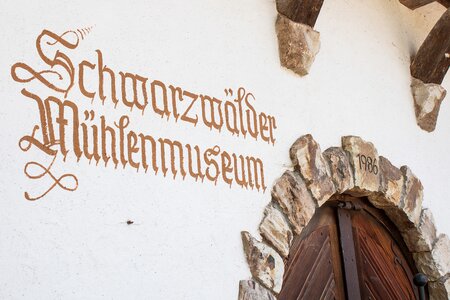 Eingang des Mühlenmuseums